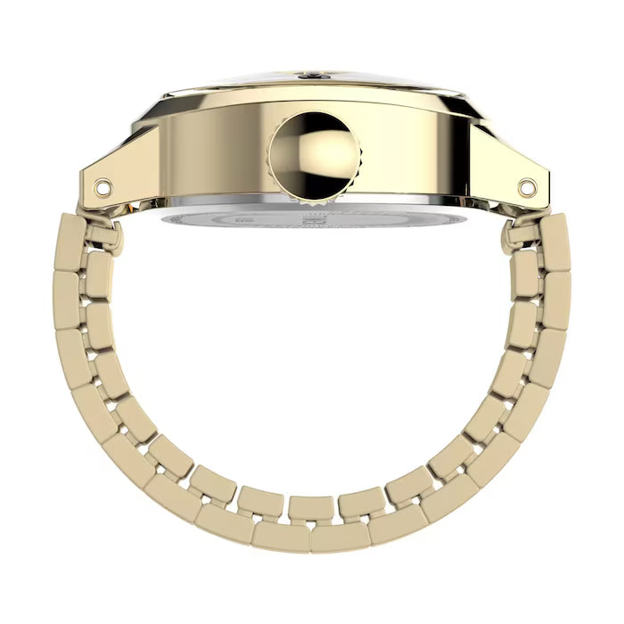 Cavatina Mini Gold Ring | 16mm, Stainless Steel