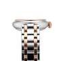 Side view of the Bellissima Automatic case and strap