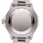 The back of the Breitling Superocean Automatic 46 Super Diver displays engraved specs like “1000M,” “CHRONOMETRE,” and details of its calibre 10 movement, highlighting the watch’s outstanding performance.