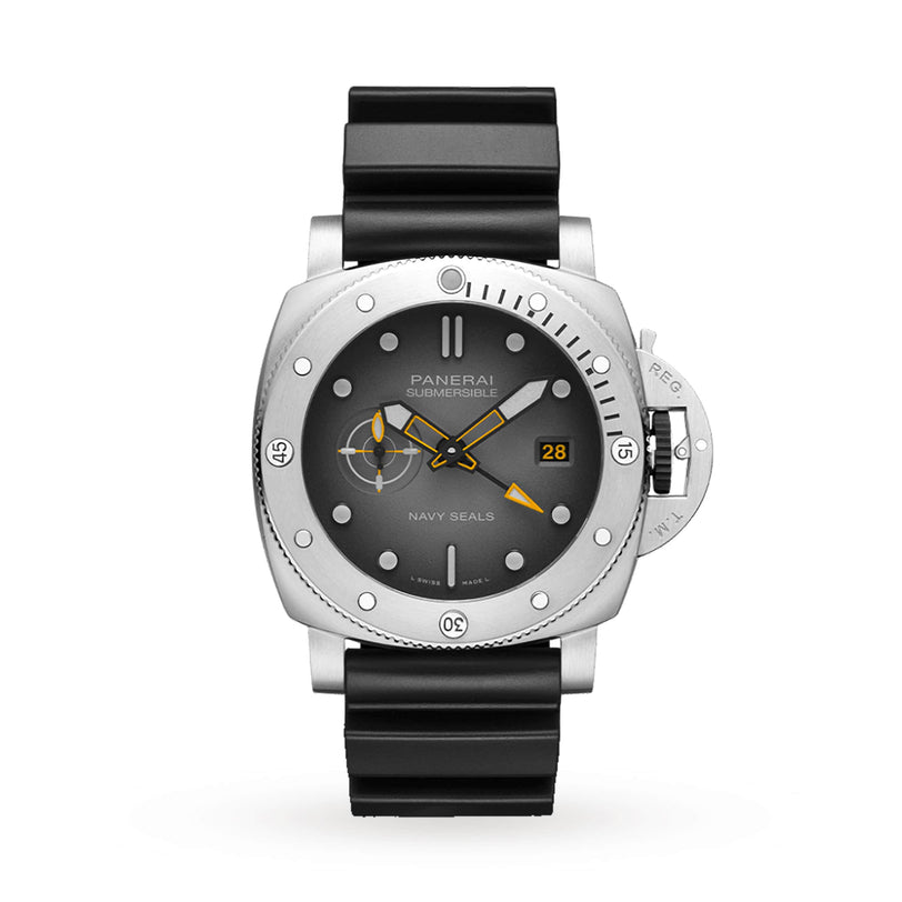 Panerai Submersible PAM01323 front on white background