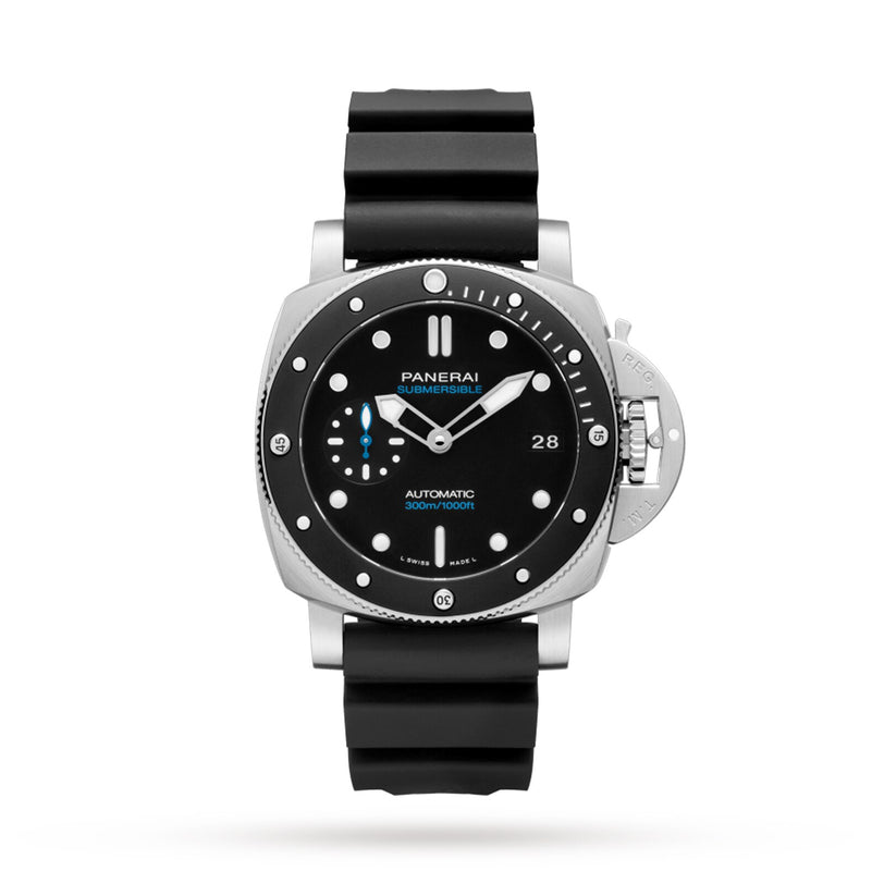 Panerai Submersible PAM01683 front on white background