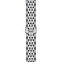 The TUDOR 1926 features a stainless steel five-link bracelet with a folding clasp engraved TUDOR, designed for TUDOR mechanical watches and inspired by Rolex.