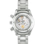 Back view of the Grand Seiko Spring Drive Chronograph Sport reveals its intricate mechanical movement, labeled “LIMITED EDITION” and numbered “001/700,” showcasing the craftsmanship found in exclusive Grand Seiko timepieces.