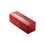 Rectangular red box with a transparent top window and FIRE label from the William Wood Triumph Collection - Fuel Edition.
