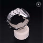 Rolex Certified Pre-owned Air-King M116900-0001 front on black background
