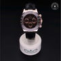 Rolex Certified Pre-owned Daytona M116515LN-0004 front on black background