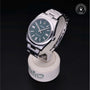 Rolex Certified Pre-owned Oyster Perpetual M124300-0005 front on black background