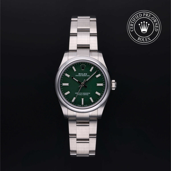 Rolex Certified Pre-owned Lady Datejust M277200-0006 front on black background