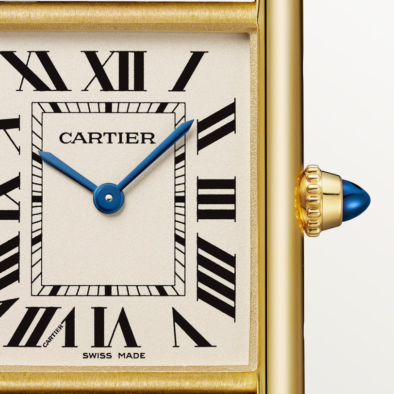 Tank Louis Cartier Medium Model | 34mm, Aligator Strap