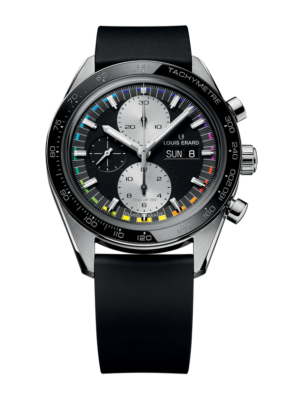 Louis Erard 2300 Sport Chronograph Rainbow Front