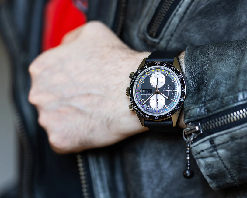 Louis Erard 2300 Sport Chronograph Rainbow Wrist