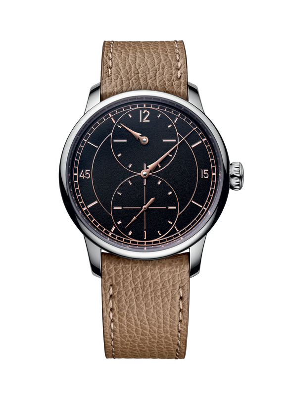 Louis Erard Le Régulateur Gravé Noir Front