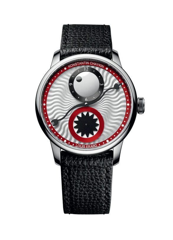 Le Régulateur Louis Erard x Konstantin Chaykin Time Eater III - Red | 39mm, Stainless Steel, Men's Watch