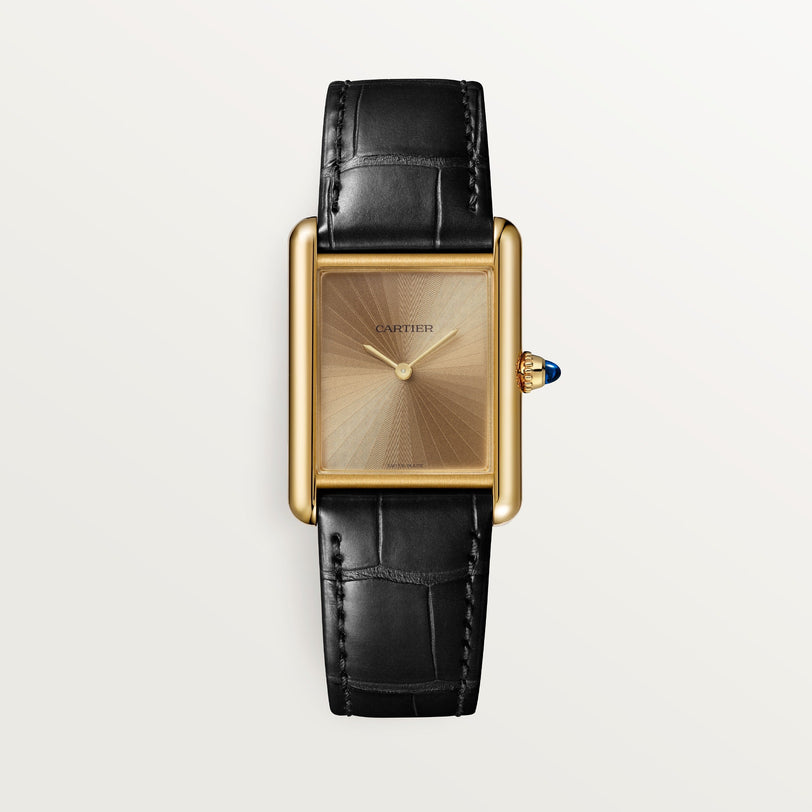 Cartier Tank Louis Cartier Medium Model WGTA0211 front on white background
