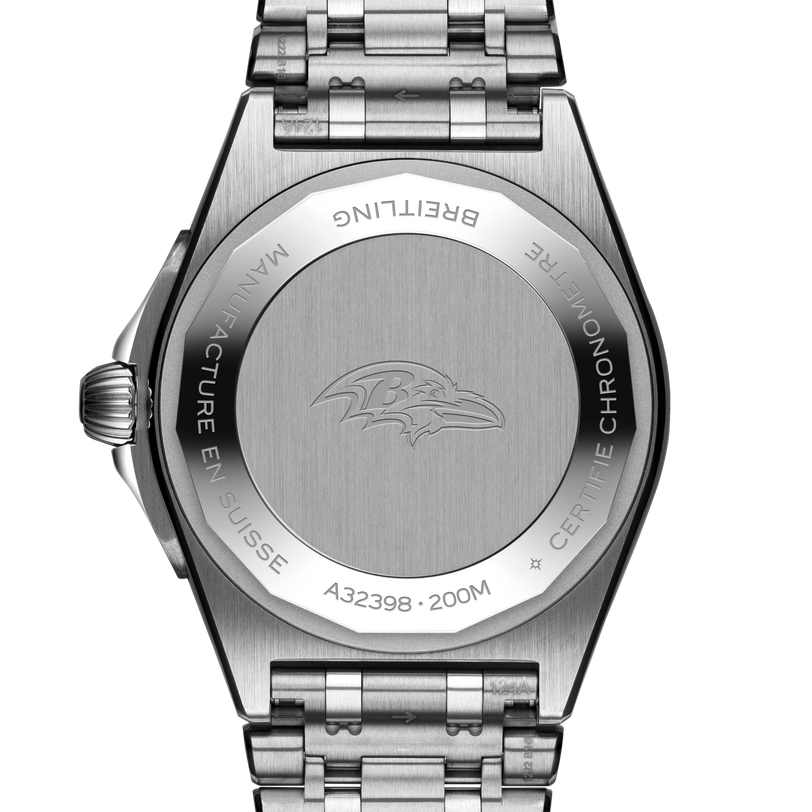 Chronomat GMT 40 Baltimore Ravens Edition