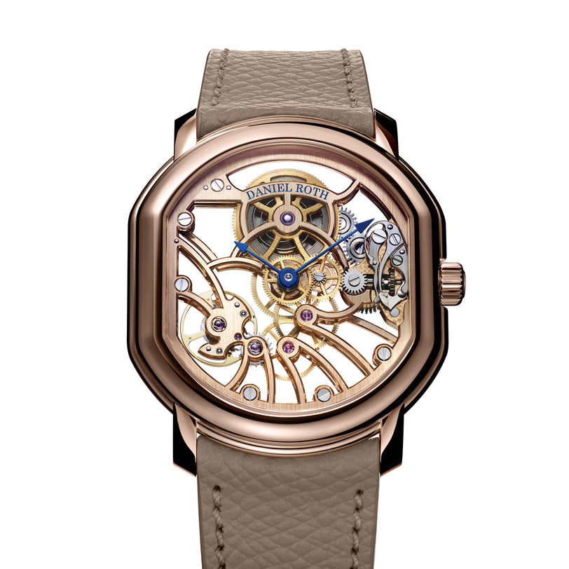 Extra Plat Rose Gold Skeleton | 38mm, Rose Gold, Men's Watch