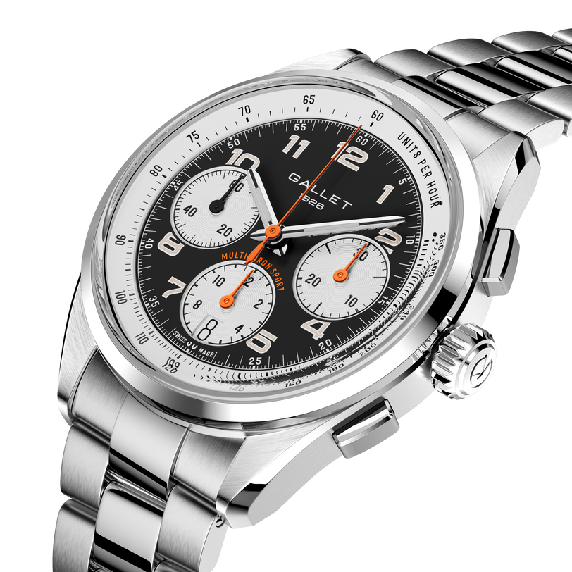 Multichron Sport | 41mm, Steel Case, Steel Strap