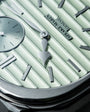 Ripples Metallic Green Dial Close Up