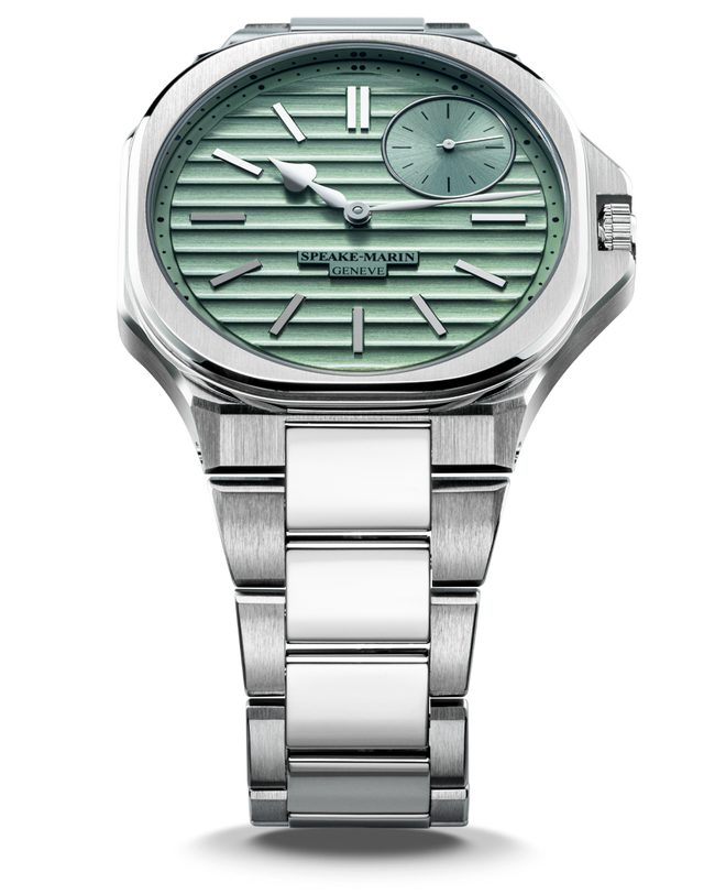 Ripples Metallic Green Front