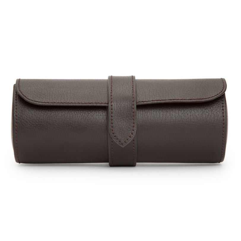 Heritage Brown Triple Watch Roll