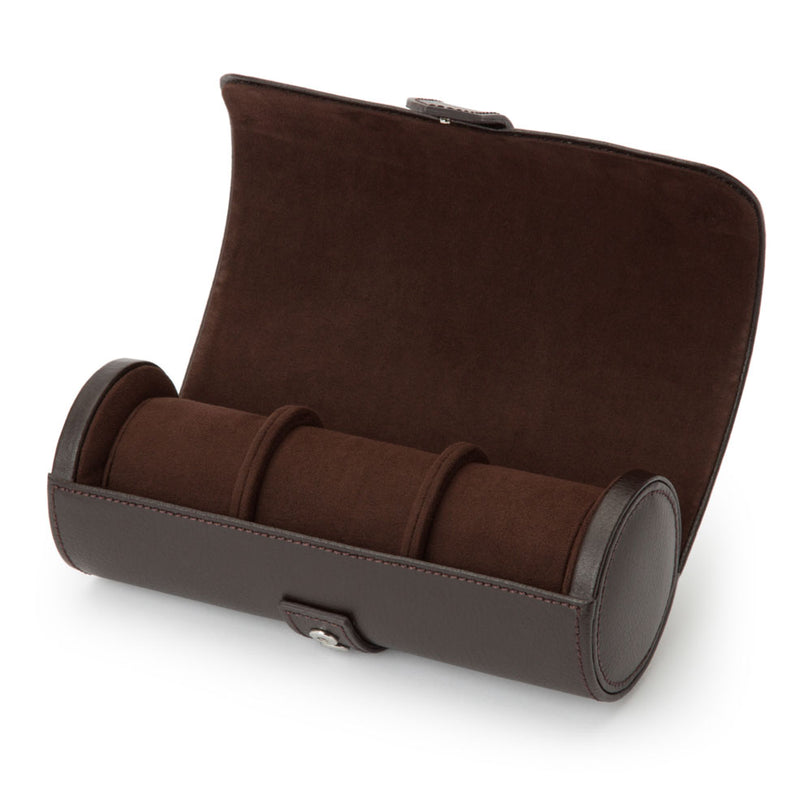 Heritage Brown Triple Watch Roll