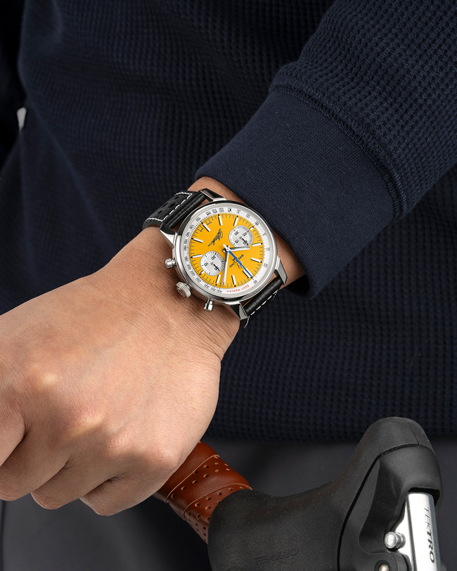 Top Time B01 Eddy Merckx | 41mm, Leather Strap, Men's Watch