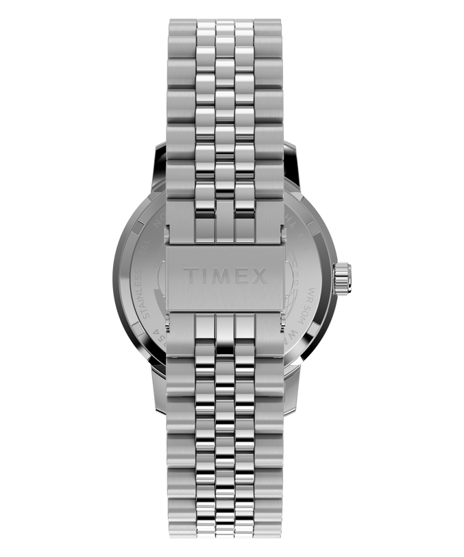 Marlin® GMT 40mm Stainless Steel Bracelet Watch