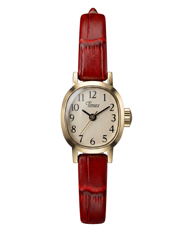 Cavatina® Mini 17mm Leather Strap Watch