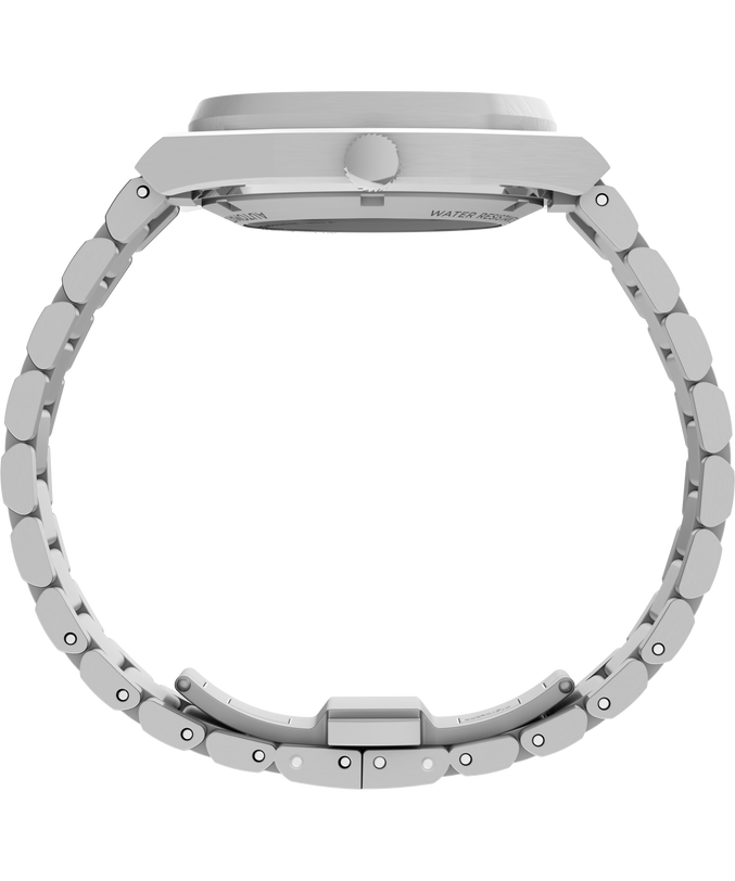 Timex® Automatic E Line 38mm Stainless Steel Bracelet Watch