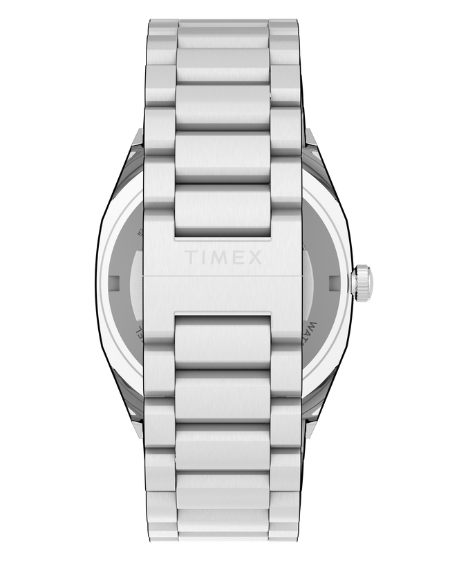 Timex® Automatic E Line 38mm Stainless Steel Bracelet Watch