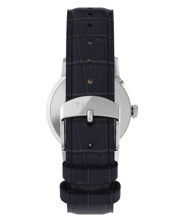 Marlin® America 250 | 34mm, Leather Strap, Men's Watch