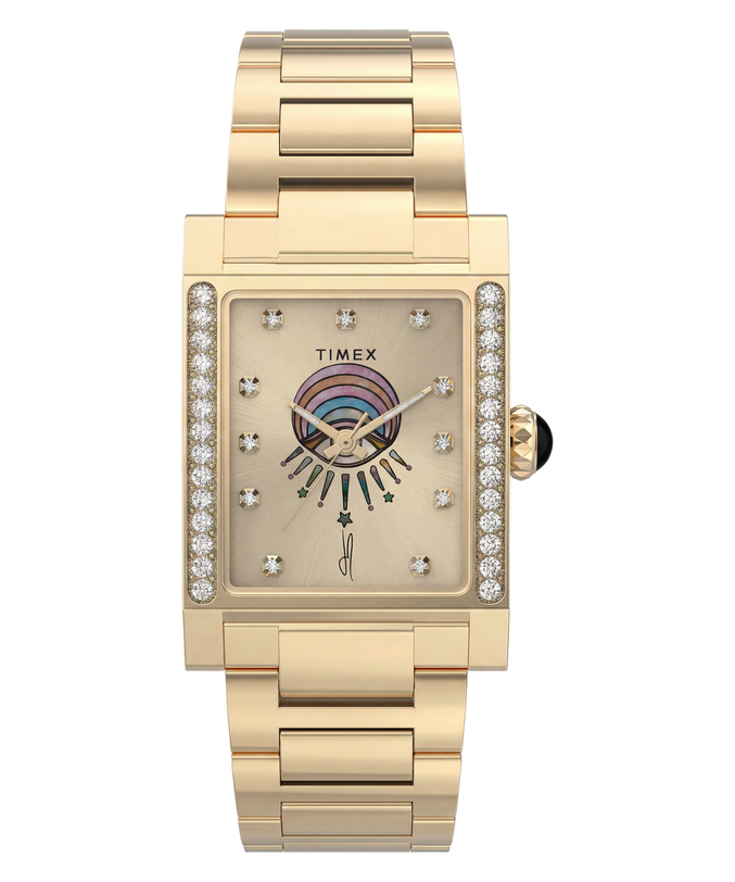 Jacquie Aiche x Timex 24mm Stainless Steel Bracelet Watch