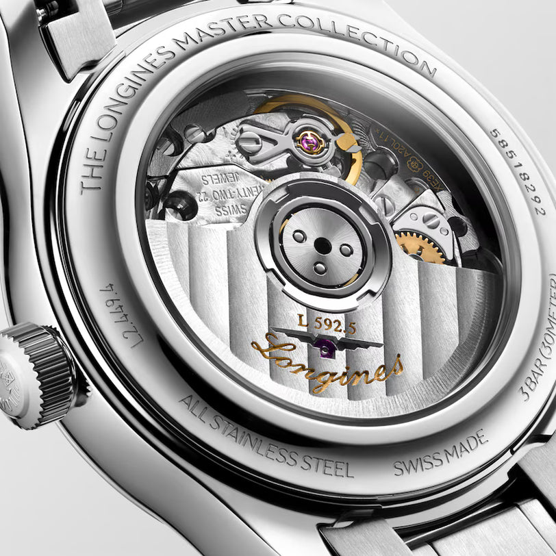 Master | 30mm, Frosted Blue Dial, Automatic Movement
