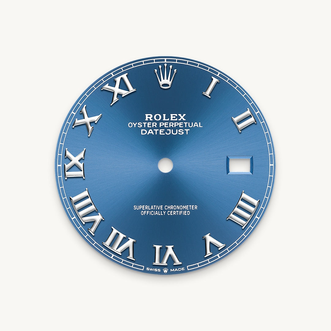 Azzurro-blue dial