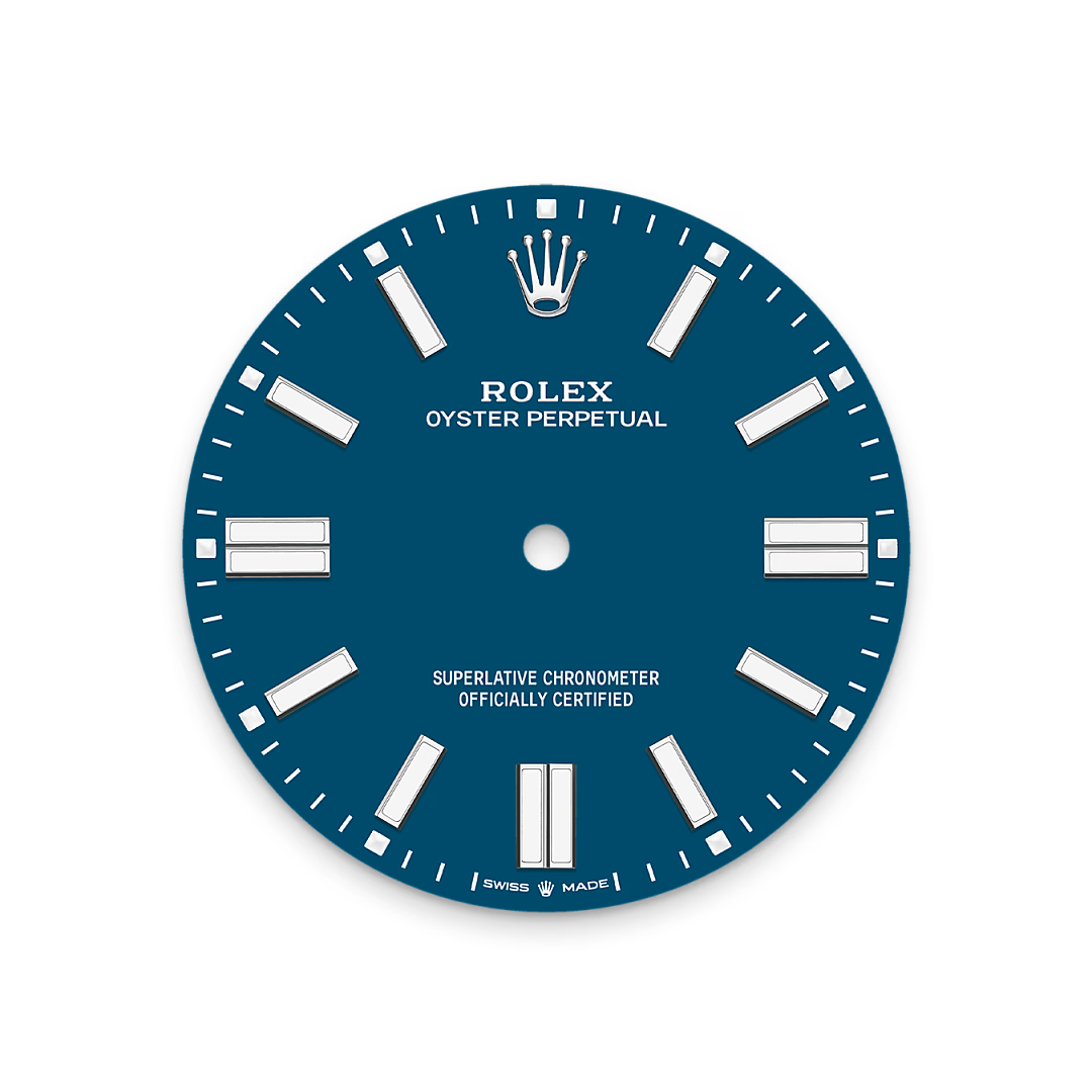 Med blue dial