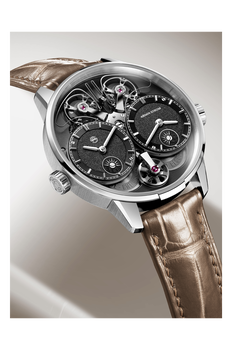 Dual Time GMT Resonance Manufacture Edition Black | 39mm, Stainless Steel, Men's Watch