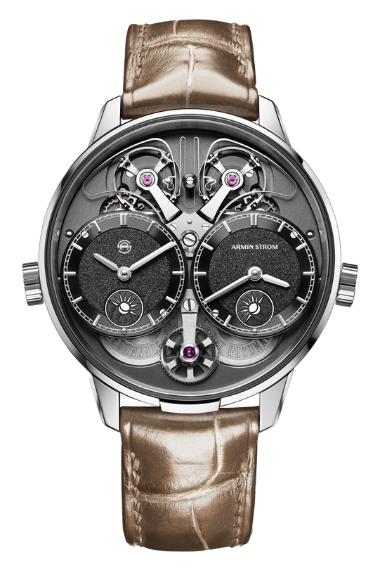 Dual Time GMT Resonance Manufacture Edition Black | 39mm, Stainless Steel, Men's Watch