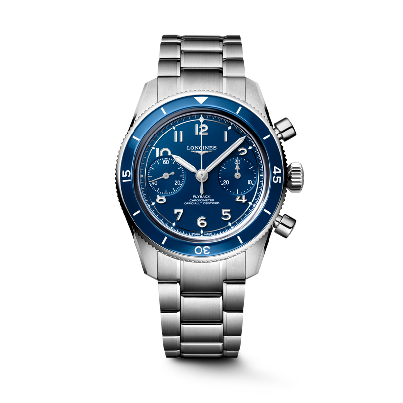 Spirit Pilot Flyback | 39mm, Stainless Steel