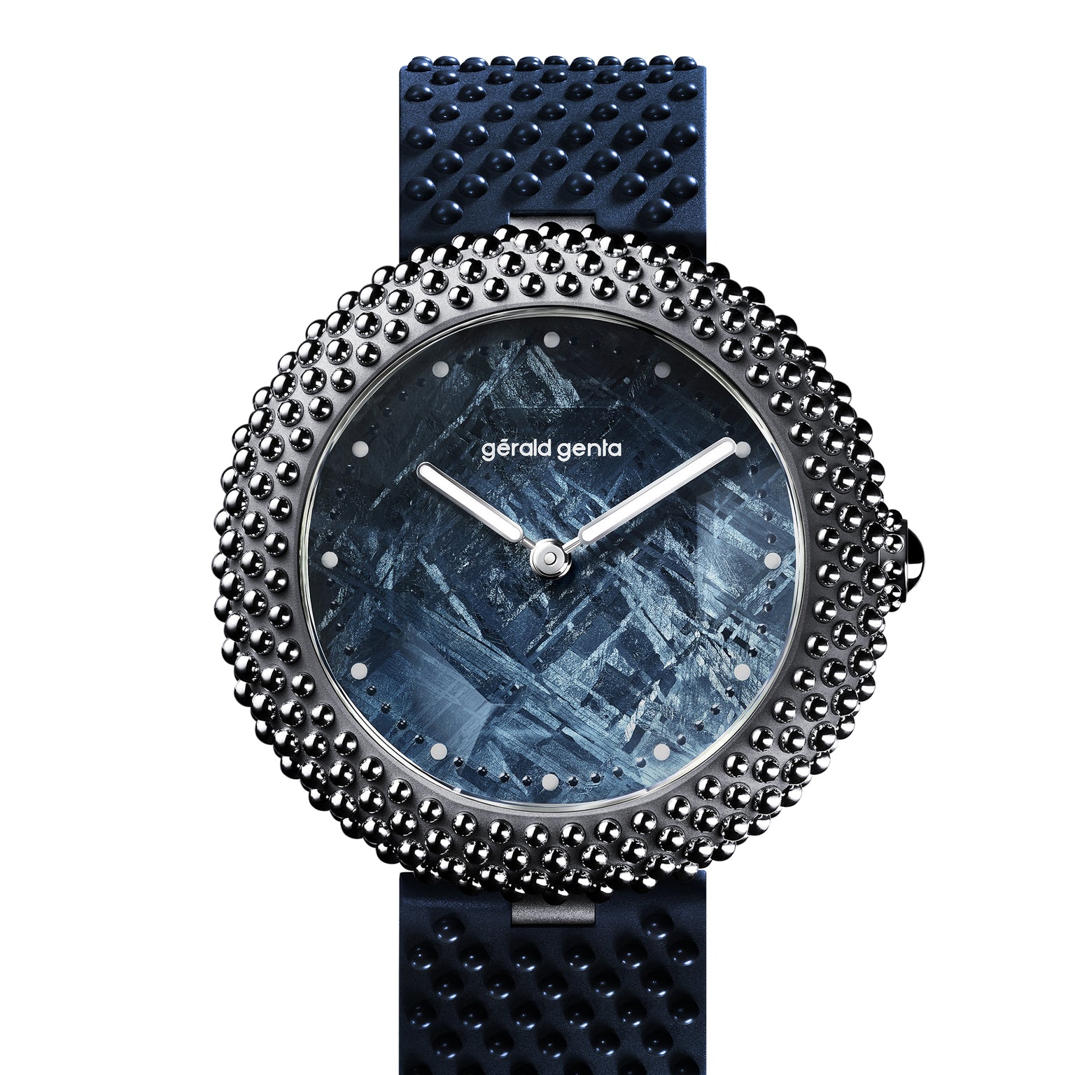 Gentissima Oursin 41 Blue Meteorite | 41mm, Titanium