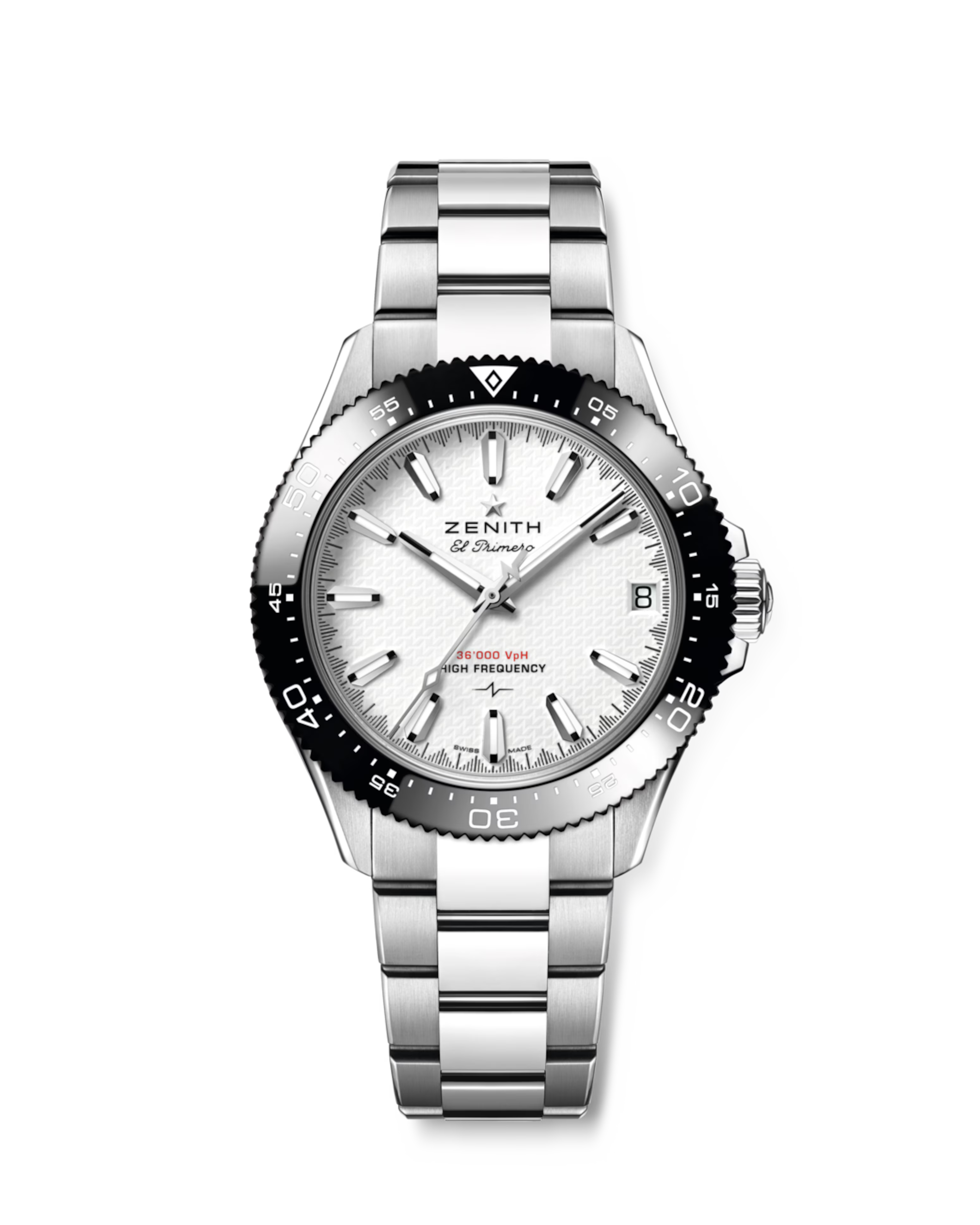 Chronomaster Solo Sport White | 40mm, Stainless Steel, Men's Watch