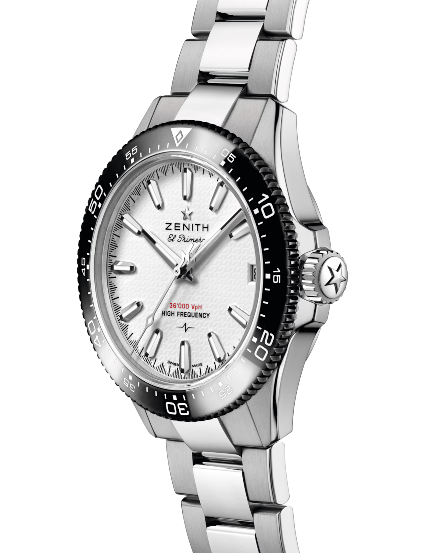 Chronomaster Solo Sport White | 40mm, Stainless Steel, Men's Watch