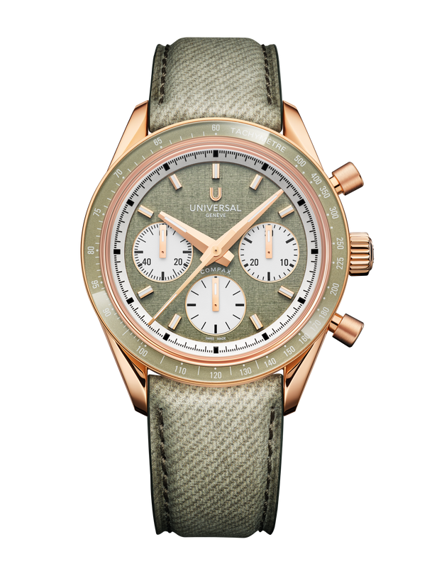 Universal Geneve Compax Capsule sage green Ref. UGCO006