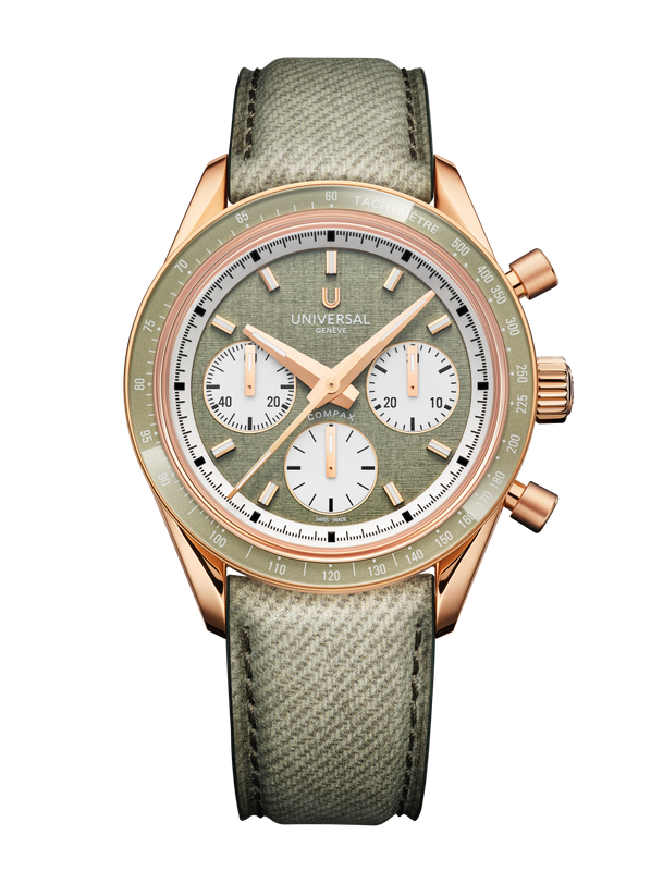 Universal Geneve Compax Capsule sage green Ref. UGCO006