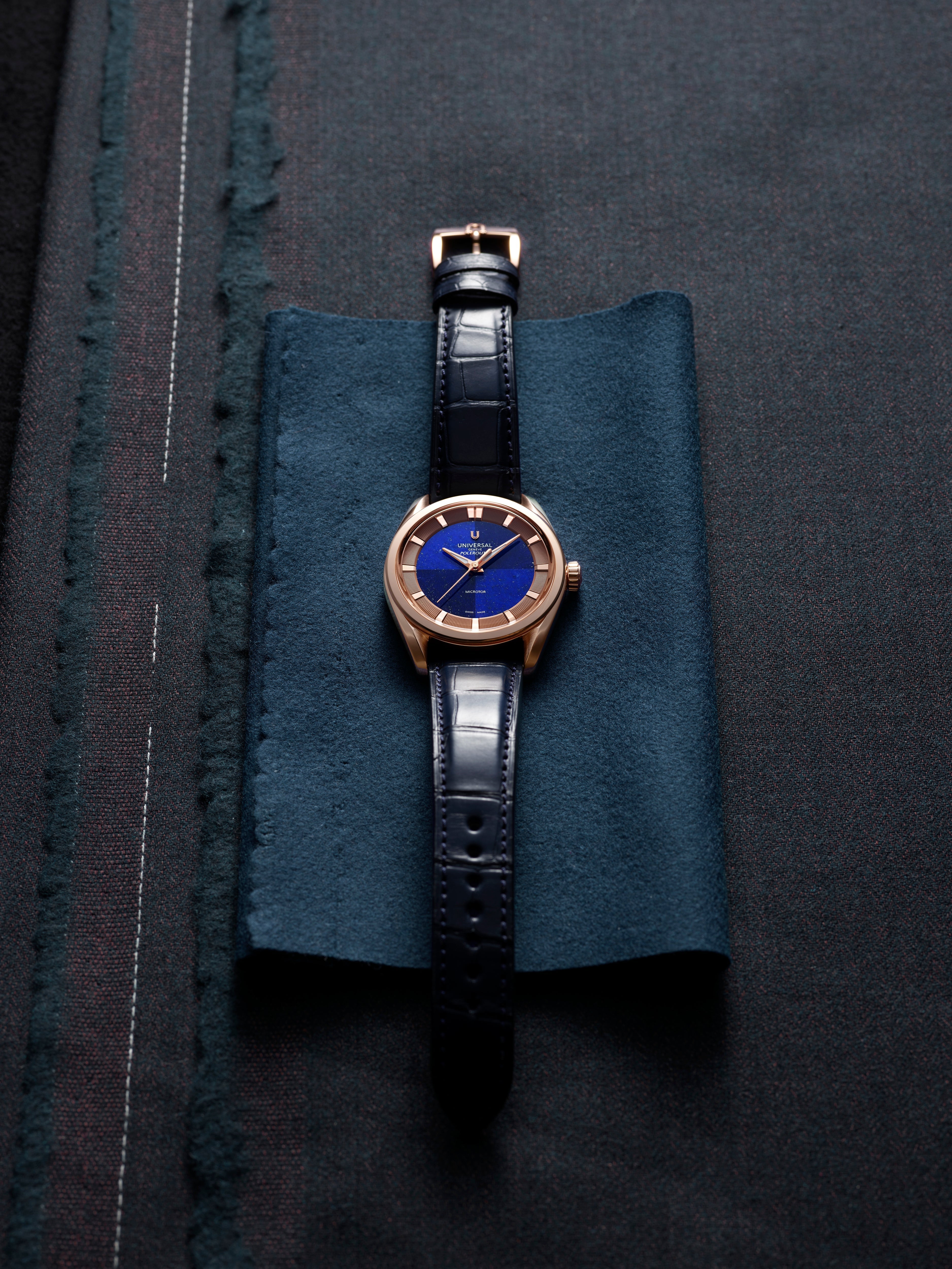 Universal Geneve Polerouter Hardstone Lapis Lazuli Ref. UGPO005