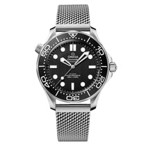 Seamaster Diver 300M | 42mm, Steel, Black Dial, Aluminium Bezel