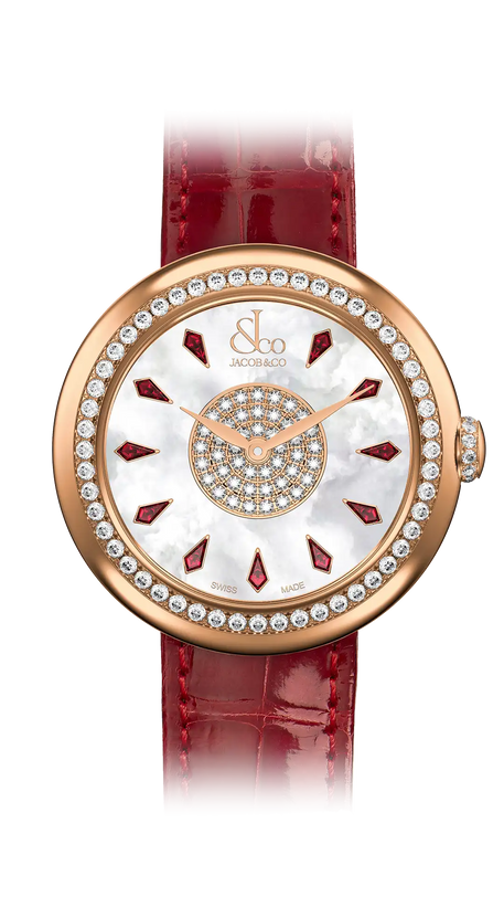 Brilliant | 34mm, 18K Rose Gold, Leather Strap