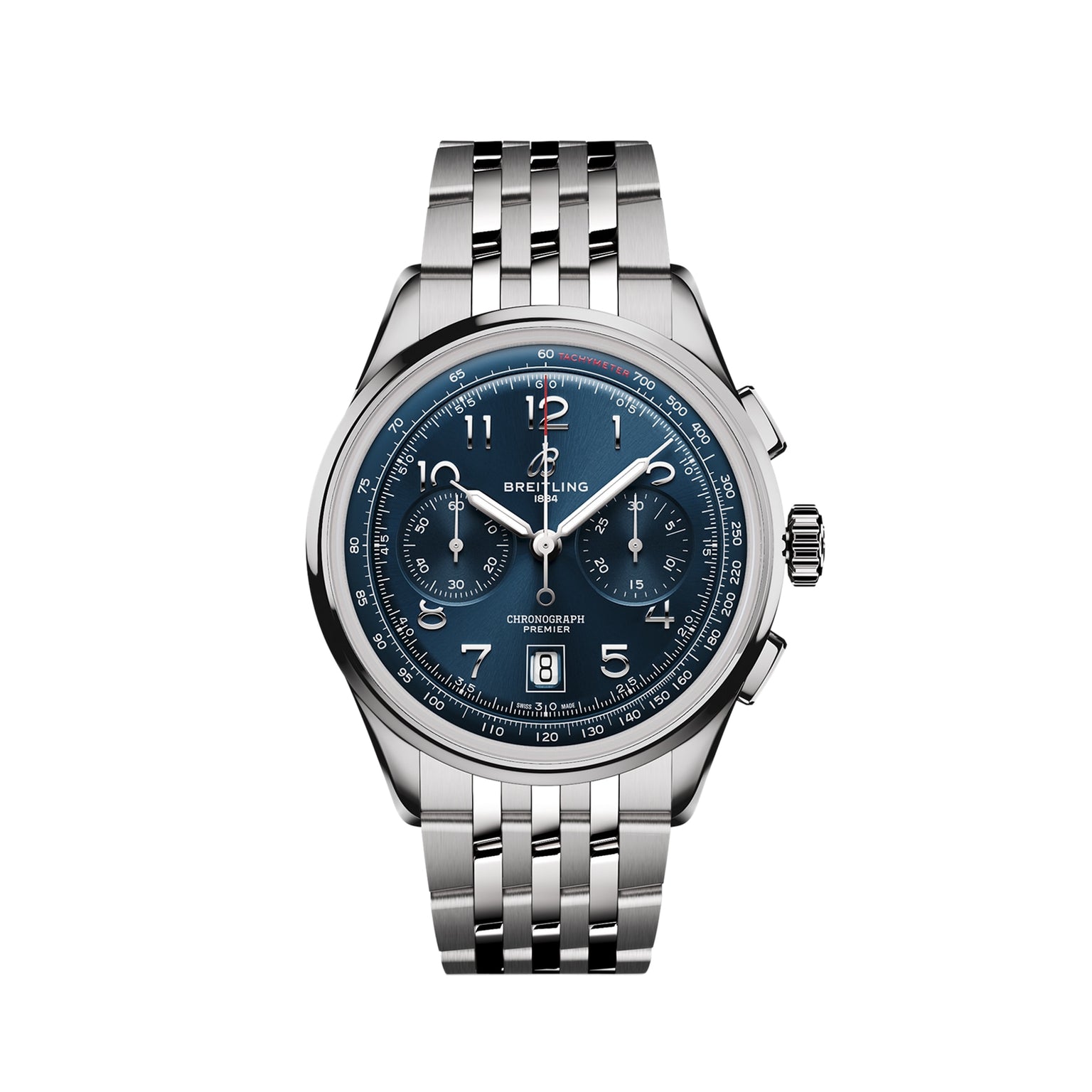 Front of the Breitling Premier B01 Chronograph 42