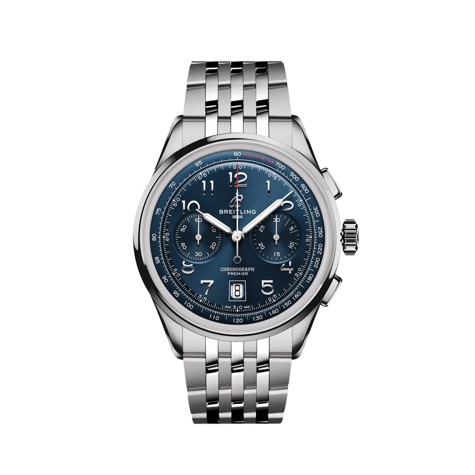 Front of the Breitling Premier B01 Chronograph 42