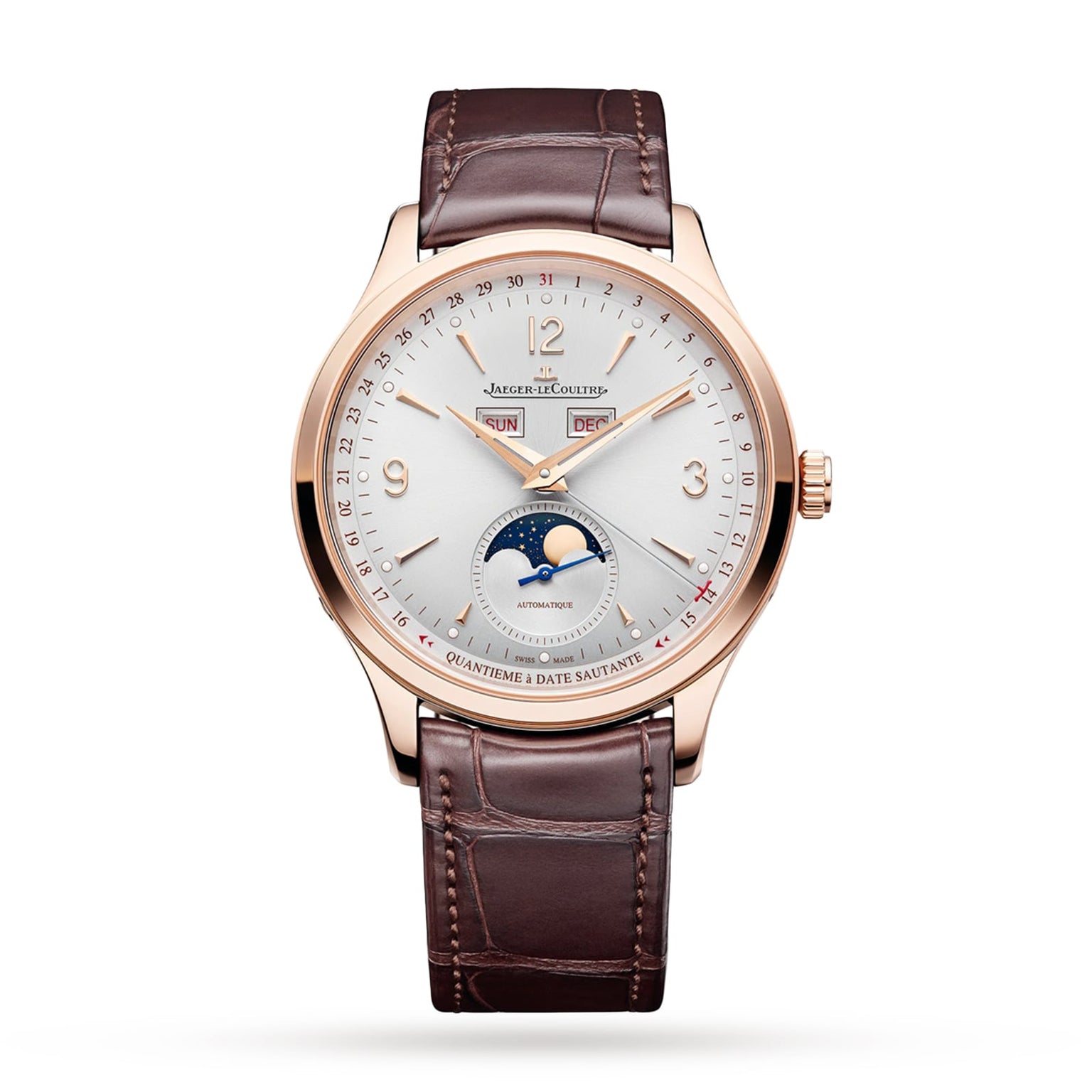 Jaeger-LeCoultre Master Control Q4142520 front on white background