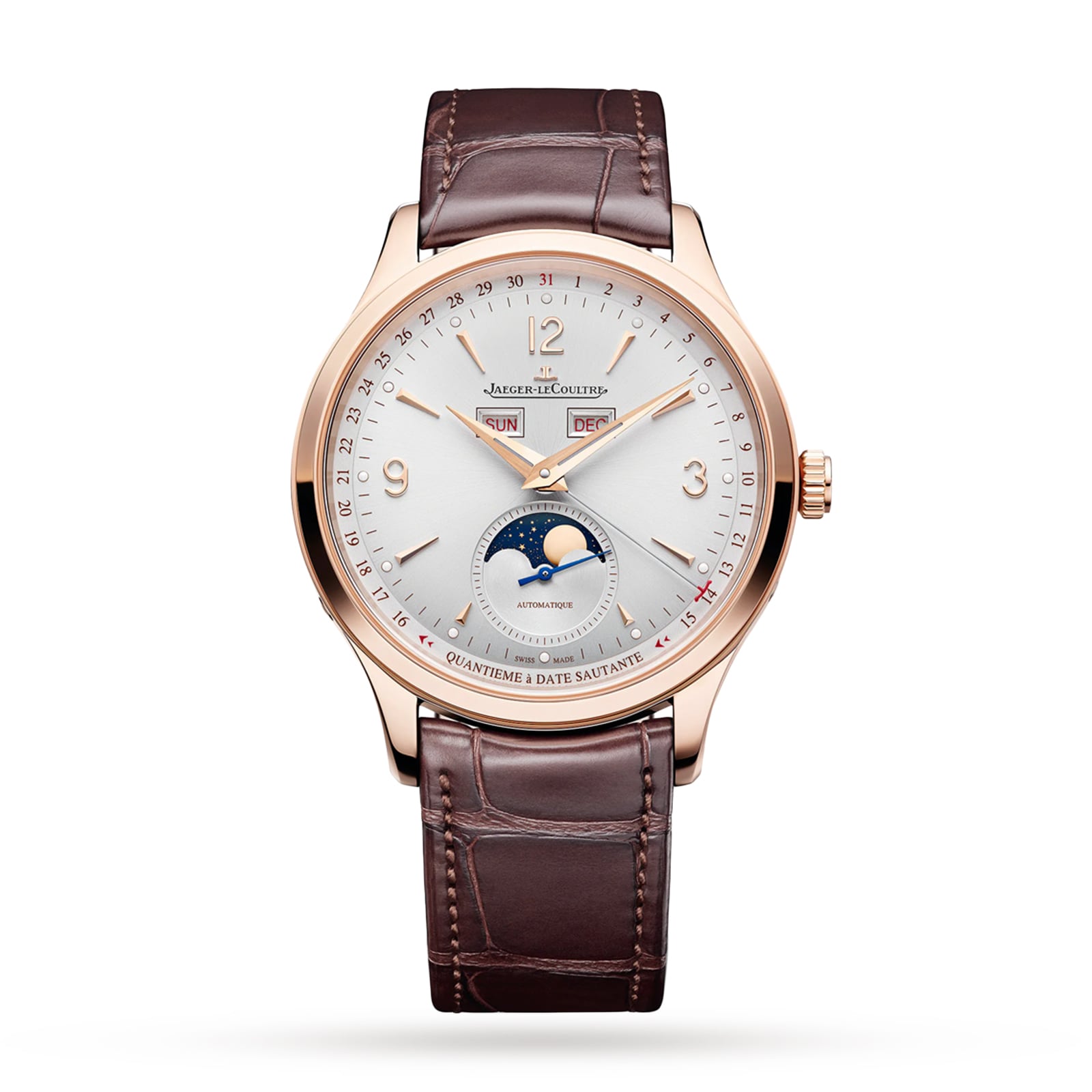 Jaeger-LeCoultre Master Control Q4142520 front on white background